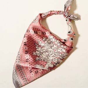 Horse Carriage Pattern Scarf - PK